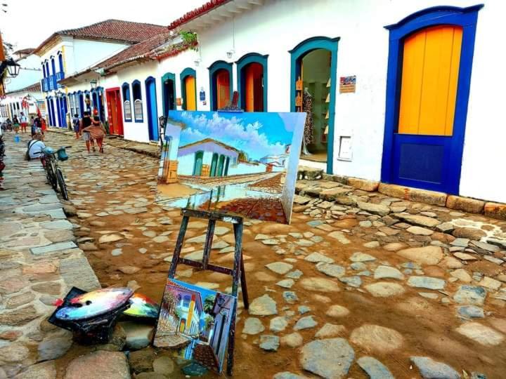 דירות פאראטי Casinha Centro Historico מראה חיצוני תמונה